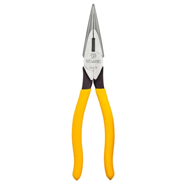 203-8 PINZA DE PUNTA CONICA CON CORTE DE 8"