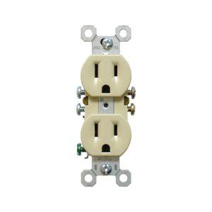 3232-I DUPLEX 2P+T 15A 127V MARFIL