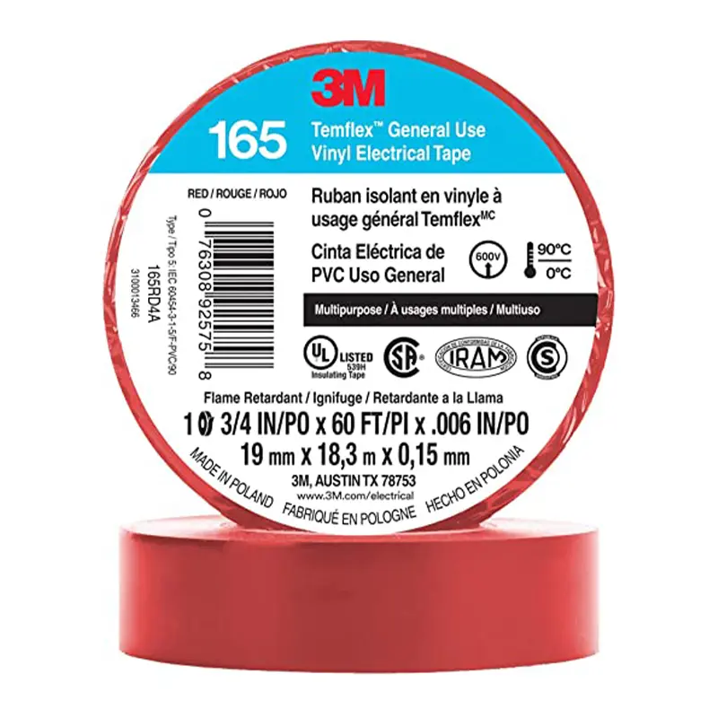 CINTA TEMFLEX 1600 ROJA