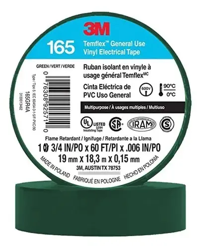CINTA TEMFLEX 1600 VERDE