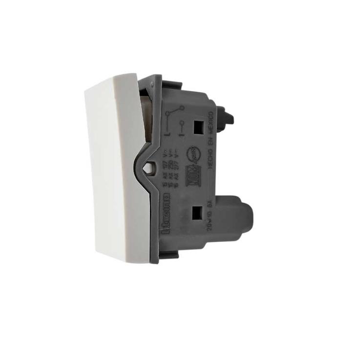 E2001PTL APAGADOR SENCILLO 16A 127-277V MODUS PRO BLANCO
