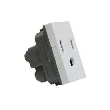 E2023PTLS TOMA CORRIENTE 2P+T 15A PRO SIN PROTECCION INFANTIL