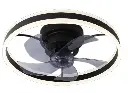 GD-B169-N LAMPARA LED CON VENTILADOR 150W SMART 125-250V NEGRO ZOLAR LED