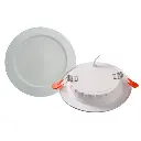P25443-01 LUMINARIO SLIM PANEL LED JB 12W 30K 120-240V BOTE INTEGRAL