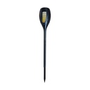[SP] 51977 LUMINARIO SOLAR LED TIPO FLAMA ROJA SMD 1W PARA JARDÍN 100LM IP65 8HR NEGRO