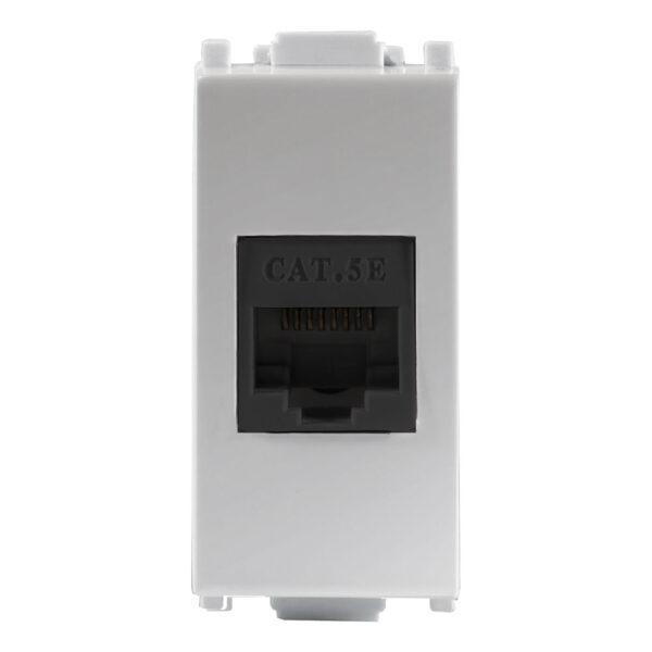 [SP] E93115 TOMA RJ45 CAT 5 ALPHA SILVER