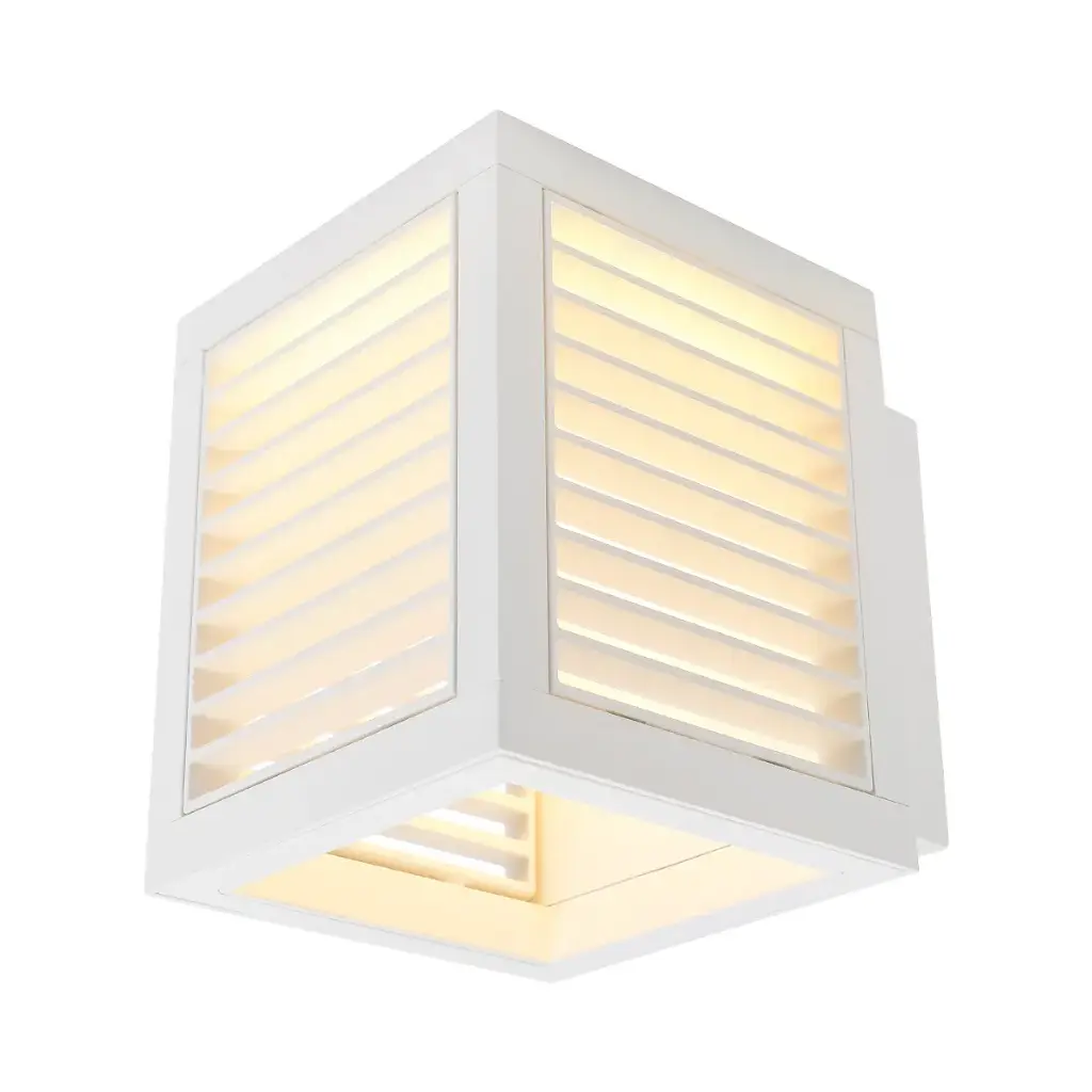 1028-LED/BL LUM LED MURO 10W 30K 100-240V IP54 BCO