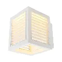 1028-LED/BL LUM LED MURO 10W 30K 100-240V IP54 BCO