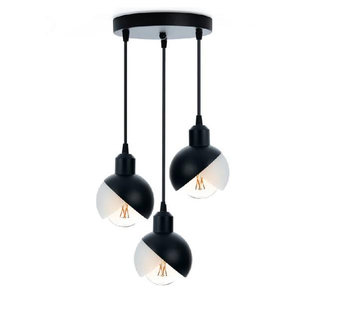 [SP] CO0100O0 LUMINARIO COLGANTE 3XE26 LANTAR III NEGRO