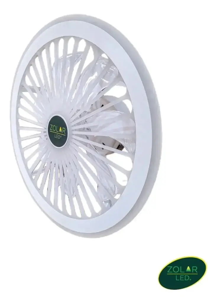 TP-B263-2 VENTILADOR DE TECHO CON LAMPARA LED 36W 127V C/CONTROL REMOTO BLANCO