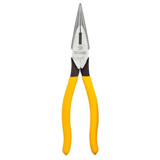 [37PINZA-006] 203-8 PINZA DE PUNTA CONICA CON CORTE DE 8"