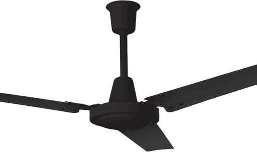 [92VENTI-075B] 33205 VENTILADOR 56" CON CONTROL DE PARED GRECO COLOR NEGRO COOLFAN