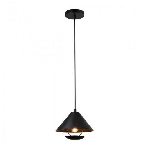 [14BSUSP-089] C342/NE LUMINARIO SUSPENDIDO 1XE26 NEGRO