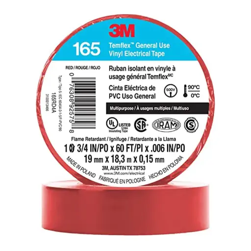 [44CINTA-003C] CINTA TEMFLEX 1600 ROJA
