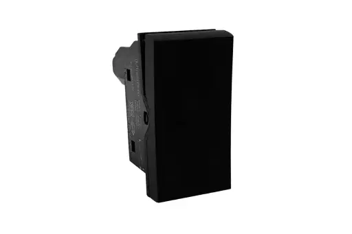 [07MODUS-061] E2003PTLN APAGADOR ESCALERA 16A 127-277V MODUS PRO NEGRO MATE