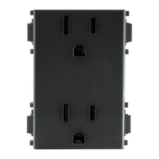 [92UDALP-050] E92310 CONTACTO 2P+T 3 MOD.ALPHA BLACK