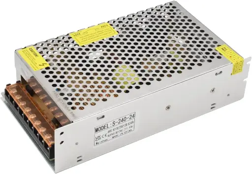 [IEELECT-059] CP240W FUENTE DE ALIM CONMUT P/TIRA LED 192W 110-220V IP20