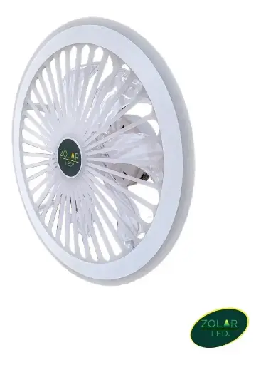 [ESSOLAR-019] TP-B263-2 VENTILADOR DE TECHO CON LAMPARA LED 36W 127V C/CONTROL REMOTO BLANCO